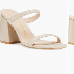 Stuart Weitzmen Flareblock 85 Slide Sandal